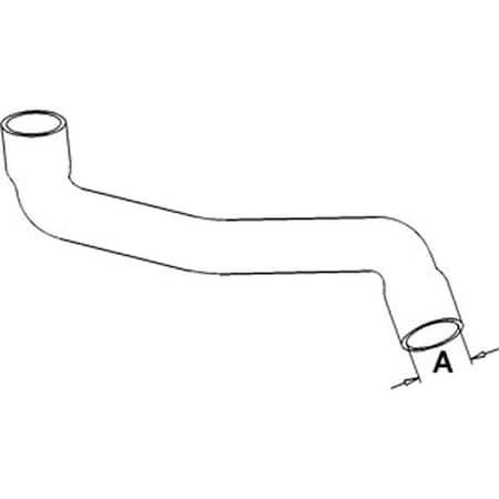 Aftermarket Lower Radiator Hose Fits FordNewHolland 7500 D1NN8286B